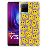 Hoesje geschikt voor vivo Y33s - Smileys