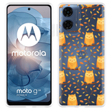 Hoesje geschikt voor Motorola Moto G04/G04s/G24/G24 Power Cute Owls