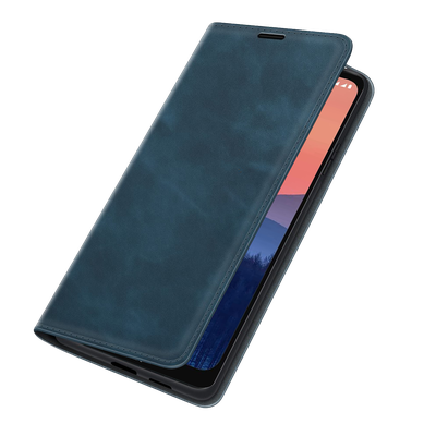 Cazy Wallet Magnetic Hoesje geschikt voor Nokia C21 - Blauw