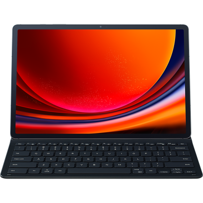 Samsung Galaxy Tab S9+ / S9 FE+Book Keyboard Slim Case Qwerty - EF-DX810UBEGWW (Black)