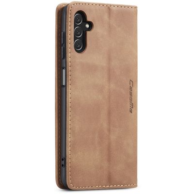 Samsung Galaxy A04s Hoesje - CASEME Retro Wallet Case - Bruin