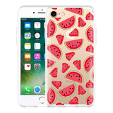Hoesje geschikt voor iPhone 7 - Watermeloen