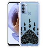 Hoesje geschikt voor Motorola Moto G41 - Geometric Claw