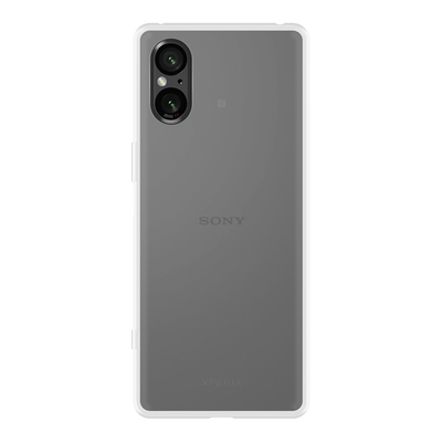 Just in Case Sony Xperia 5 V - Soft TPU Case with Necklace Strap - Clear