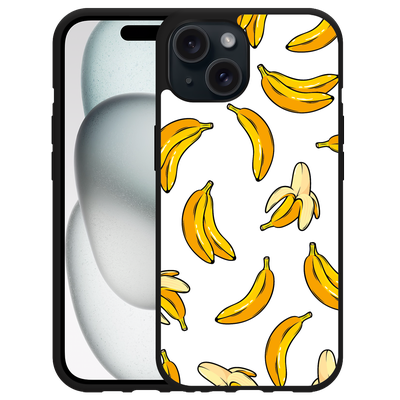 Cazy Hardcase Hoesje geschikt voor iPhone15 Banana