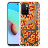 Cazy Hoesje geschikt voor Xiaomi Redmi 10 2022 - Pizza Party
