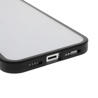 Cazy Magnetic Glass Hoesje geschikt voor iPhone 13 Mini - Zwart