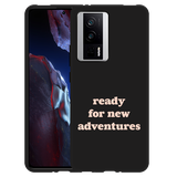 Hoesje Zwart geschikt voor Poco F5 Pro New Adventures