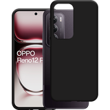 Soft TPU Hoesje geschikt voor Oppo Reno12 Pro - Zwart