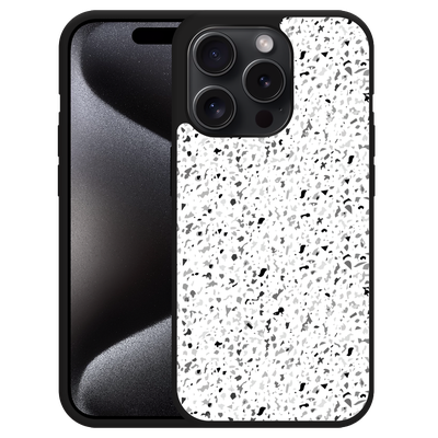 Cazy Hardcase Hoesje geschikt voor iPhone 15 Pro Terrazzo Look