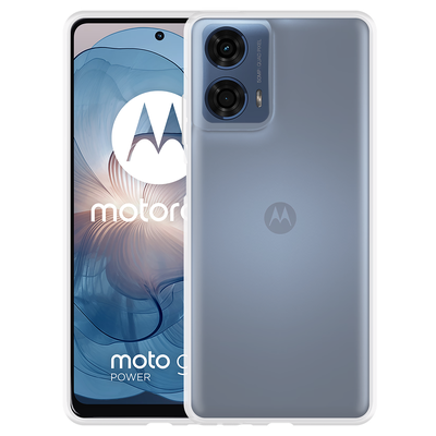 Cazy TPU Hoesje met Koord geschikt voor Motorola Moto G04/G04s/G24/G24 Power - Transparant