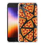 Hoesje geschikt voor iPhone SE 2022 - Pizza Party