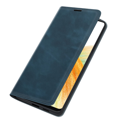 Cazy Wallet Magnetic Hoesje geschikt voor Samsung Galaxy A33 - Blauw