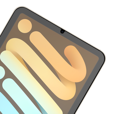 Cazy Tempered Glass Screen Protector geschikt voor iPad Mini 2022 (6th Gen) - Transparant - 2 stuks