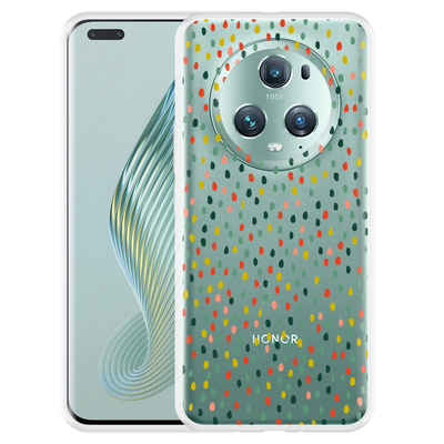 Cazy Hoesje geschikt voor Honor Magic5 Pro Happy Dots