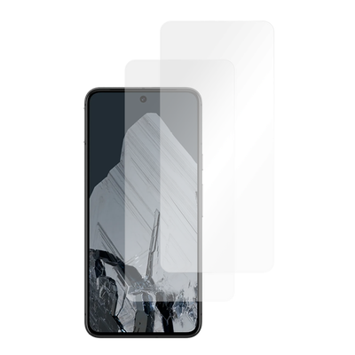 Cazy Tempered Glass Screen Protector geschikt voor Pixel 8 Pro - Transparant - 2 stuks