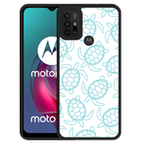 Hardcase hoesje geschikt voor Motorola Moto G10 - Schildpadjes