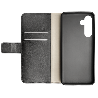 Cazy Wallet Classic Hoesje geschikt voor Samsung Galaxy A54 - Zwart