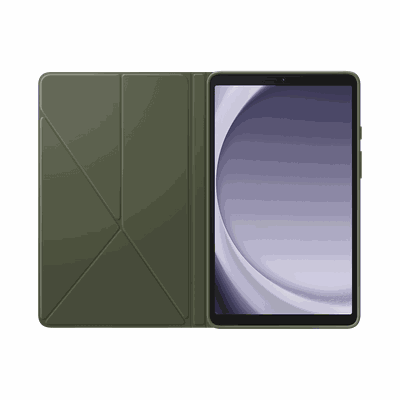Samsung Galaxy Hoes Geschikt voor Tab A9 - Samsung Book Cover - Beschikt Over Automatische Wake/Sleep Functie - Zwart