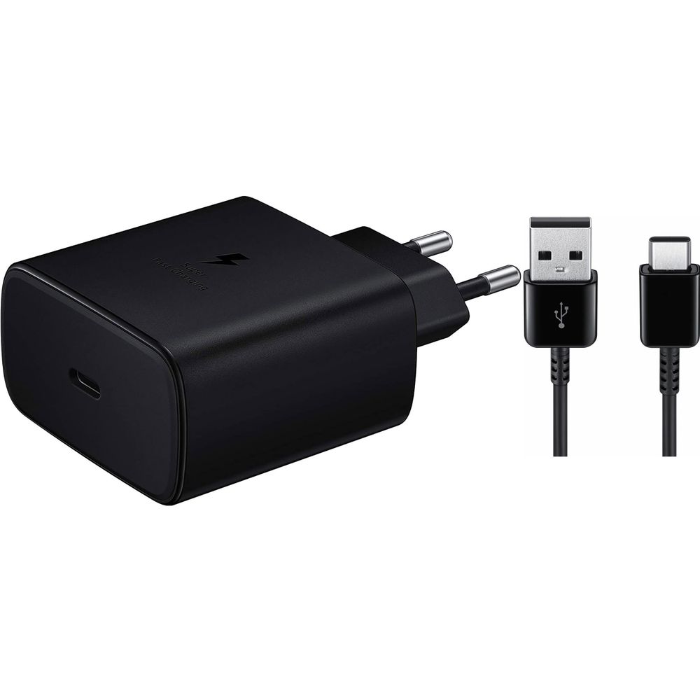 Samsung USB-A Adapter met kabel 15W Super Fast Charging - Black