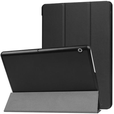 Cazy TriFold Hoes met Auto Slaap/Wake geschikt voor Huawei MediaPad T3 10 - Zwart