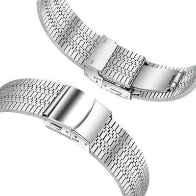 Cazy Bandje geschikt voor Huawei Watch GT 2 46mm - Metalen Horlogebandje - Zilver