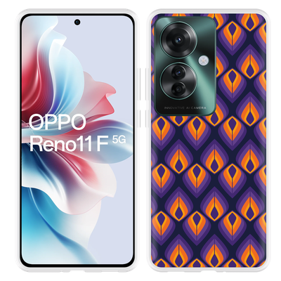 Cazy Hoesje geschikt voor Oppo Reno11 F 70s Paars