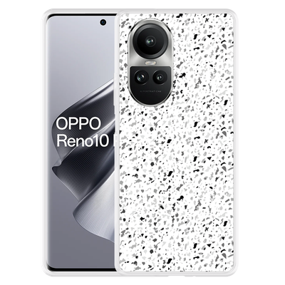 Cazy Hoesje geschikt voor Oppo Reno10 Pro 5G Terrazzo Look