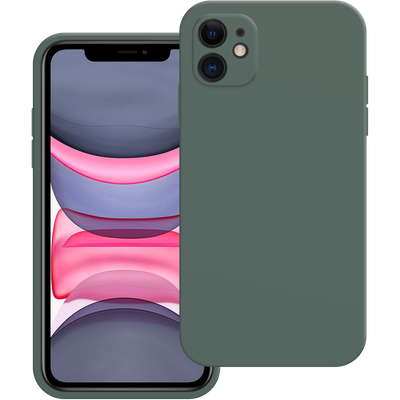 Cazy Soft Color TPU Hoesje geschikt voor iPhone 11 - Groen