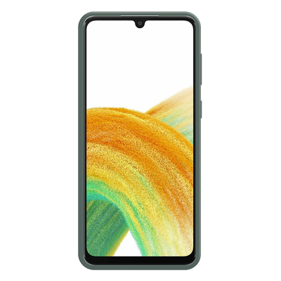 Cazy Soft Color TPU Hoesje geschikt voor Samsung Galaxy A33 - Groen