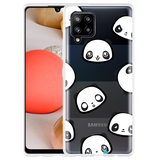 Hoesje geschikt voor Samsung Galaxy A42 - Panda Emotions