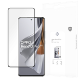 Full Cover Glass Screen Protector geschikt voor Oppo Reno10 Pro 5G - Zwart