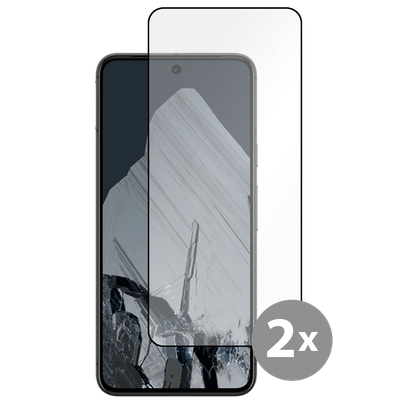 Cazy Full Cover Screenprotector geschikt voor Pixel 8 Pro - 2 stuks - Gehard Glas