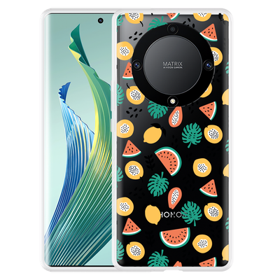 Cazy Hoesje geschikt voor Honor Magic5 Lite Tropical Fruit