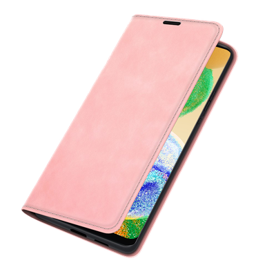 Cazy Wallet Magnetic Hoesje geschikt voor Samsung Galaxy A04s - Roze