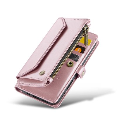 Caseme Case iPhone 16 - Crossbody Wallet Case - Pink