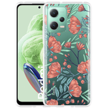 Hoesje geschikt voor Xiaomi Redmi Note 12 Poppy Roses