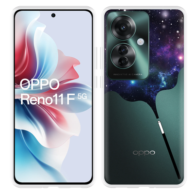 Cazy Hoesje geschikt voor Oppo Reno11 F Galaxy Toverstaf