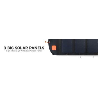 Xtorm SolarBooster 21 Watts panel (Black) - AP275U