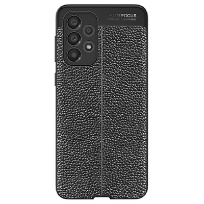Cazy Hoesje geschikt voor Samsung Galaxy A33 - TPU Hoesje Soft Design - Zwart