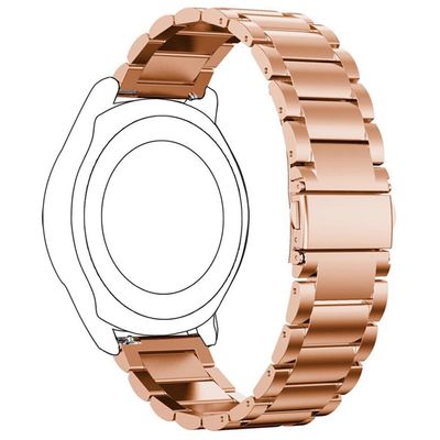 Cazy Metalen Band Samsung Galaxy Watch 46mm - Rose Goud