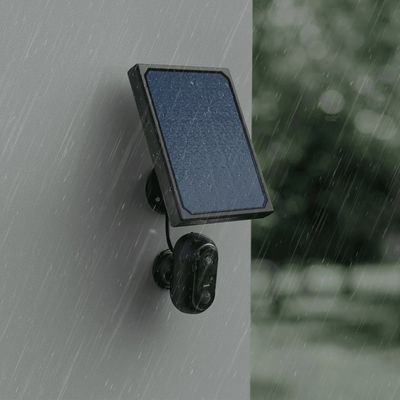 Hama Wi-Fi Solar Bewakingscamera voor Buiten - Full HD 1080p - Zwart