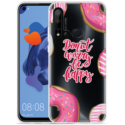 Cazy Hoesje geschikt voor Huawei P20 Lite 2019 - Donut Worry