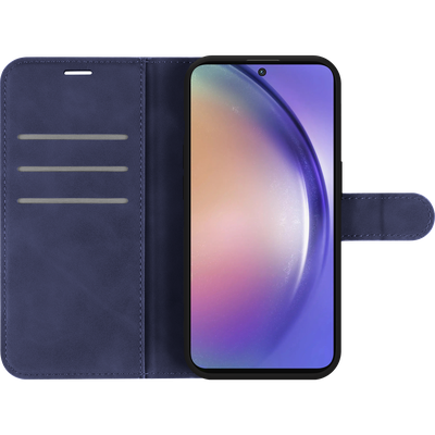 Cazy Premium Wallet Hoesje geschikt voor Samsung Galaxy A55 - Blauw