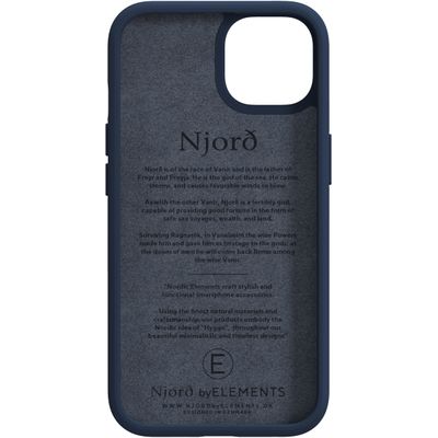Njord Collections Salmon Leather iPhone 13 Case (Vatn) SL14141