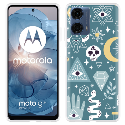 Cazy Hoesje geschikt voor Motorola Moto G04/G04s/G24/G24 Power Een Beetje Magie