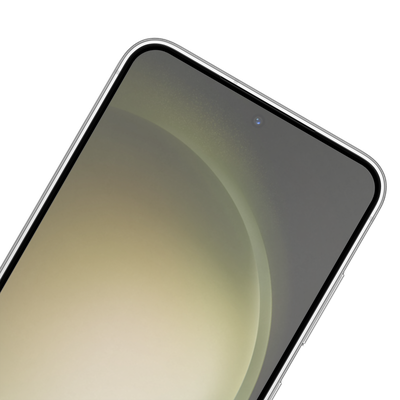 Cazy Full Cover Glass Screen Protector geschikt voor Samsung Galaxy S23+ - Zwart