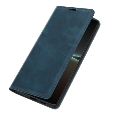 Cazy Wallet Magnetic Hoesje geschikt voor Sony Xperia 5 IV - Blauw