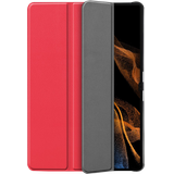 TriFold Hoes geschikt voor Samsung Galaxy Tab S8 Ultra - Auto Slaap/Wake - Rood