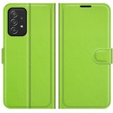 Portemonnee Wallet Hoesje geschikt voor Samsung Galaxy A73 - Groen